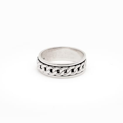 Ironbind Fluid | 925 Silver Ring for Women & Men-10