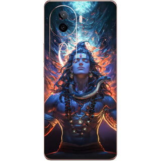 Yug Emporium Back Skin Wrap For iQOO Z9s 5G Premium Quality Full Coverage (Kedarnath ji) (Back Cover Multicolor)