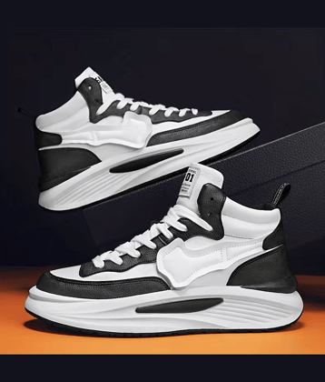 ROBBIE JONES Black Men's Lifestyle Shoes