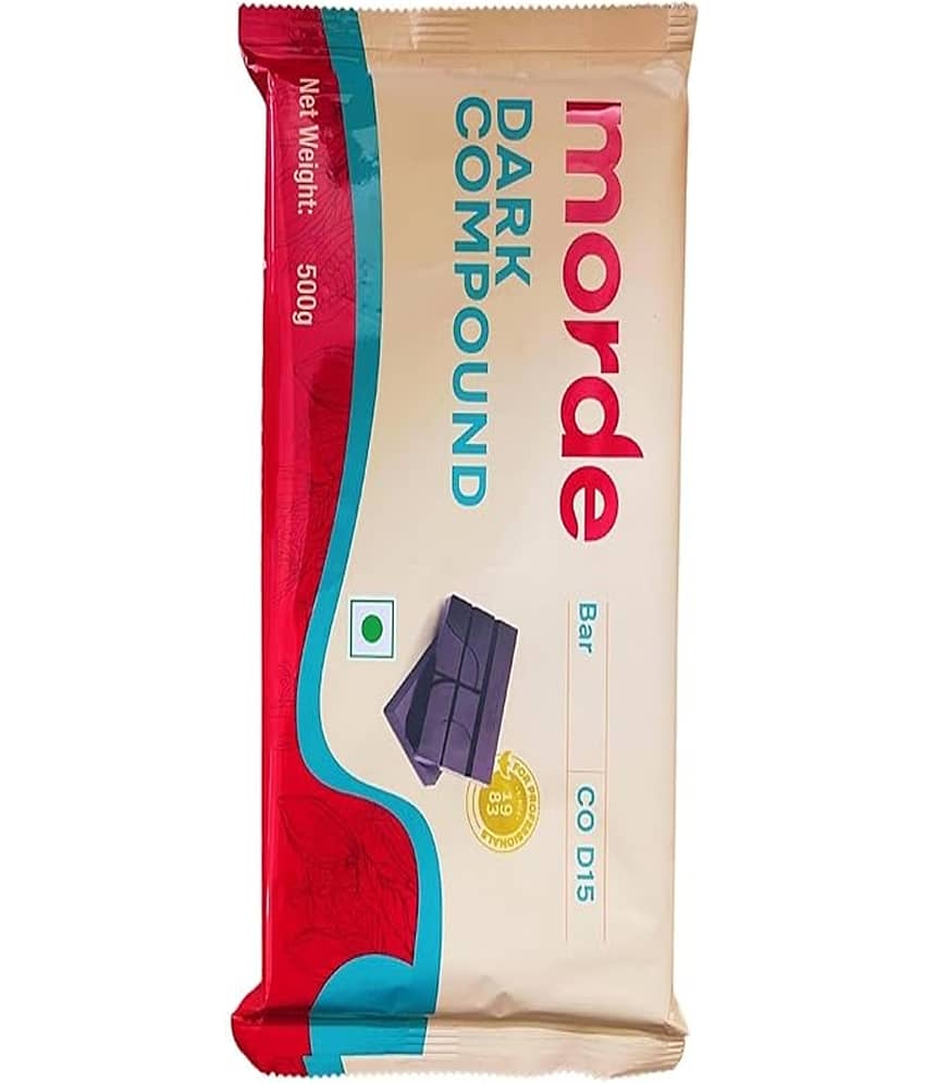 KONFIZ MORDE Dark Chocolate Compound Slab Hard Candies 500 gm