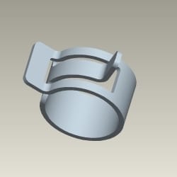 CLAMP, D12 TUBE