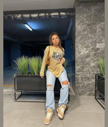 9x denims - Blue Denim Regular Fit Women's Jeans ( Pack of 1 )