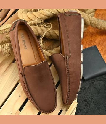 John Karsun Brown Loafers