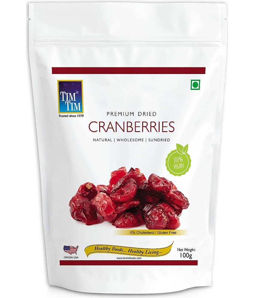 Tim Tim Premium Dried Cranberries 100g