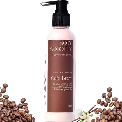 Cafe Brew Creamy Coffee Body Lotion For Hydrated Skin