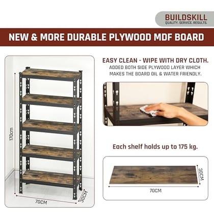 BUILDSKILL 5-Tier Multipurpose Storage Rack 2