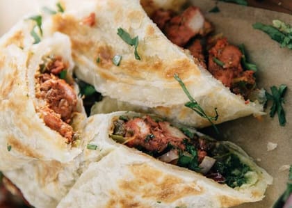 Chicken Tikka Roll