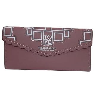 Classycarry Ladies And Women'S Wallet Purse  Wallets Leather Credit Card Holder (Purple)