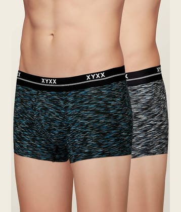XYXX Pack of 2 Modal Trunks For Men's ( Multicolor )
