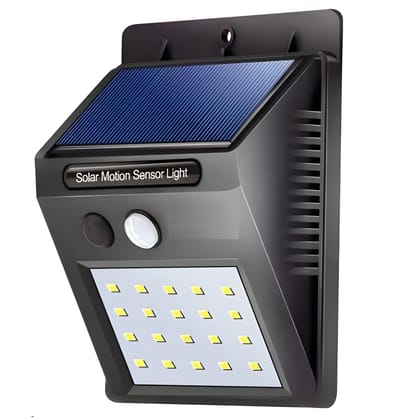 20 LED Solar Motion Sensor Light | Outdoor Waterproof Wall Light | Automatic Sensor Security Light for Garden, Pathway, Driveway  (Original Quality)