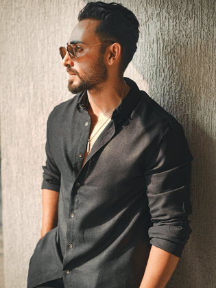 SOLSTICE LINEN SHIRT-Small / Black / SOLSTICE LINEN SHIRT