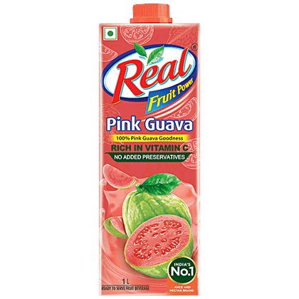 Real Fruit Power - Pink Guava, 1 L