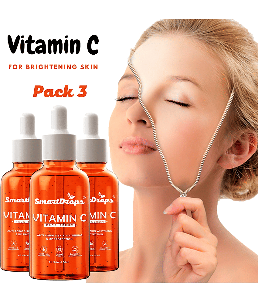 Smartdrops - Skin Toning Face Serum For All Skin Type ( Pack of 3 )