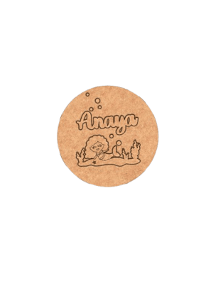 Dbeautify's Mermaid Theme Kids Name Plate