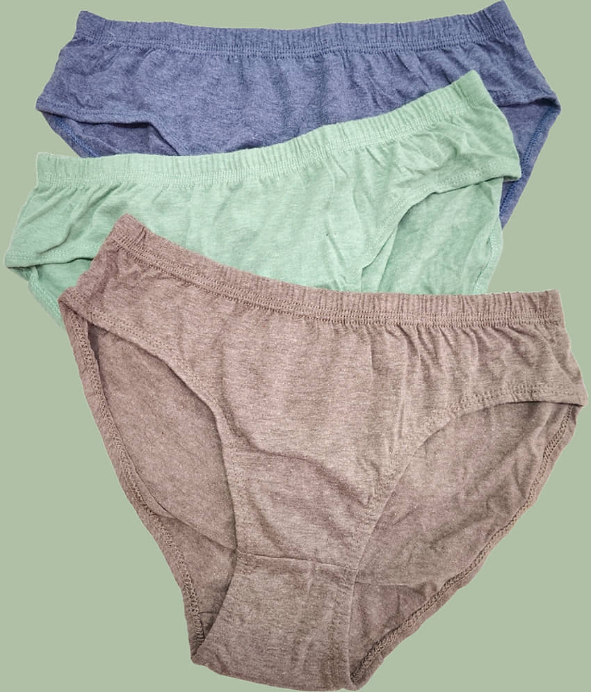 Ladyland Cotton Hipster ( Multicolor , Pack of 3 )