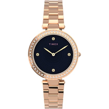 Timex Blue Dial Analog Women Watch - TW2V24600-Blue