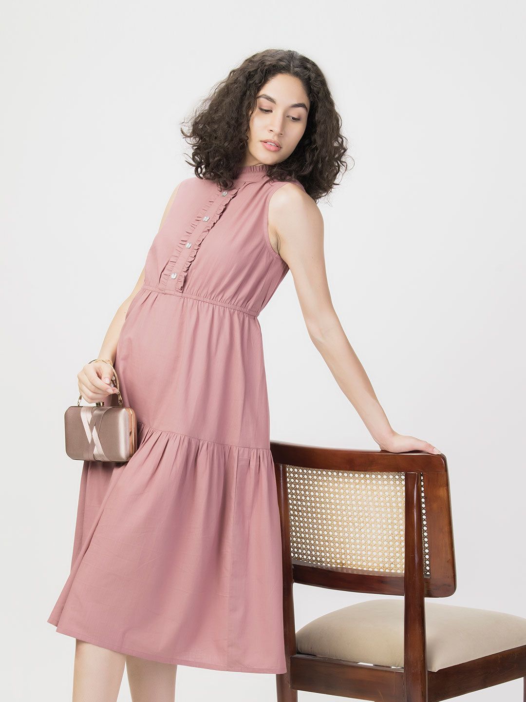 Jewel Tiered Dress