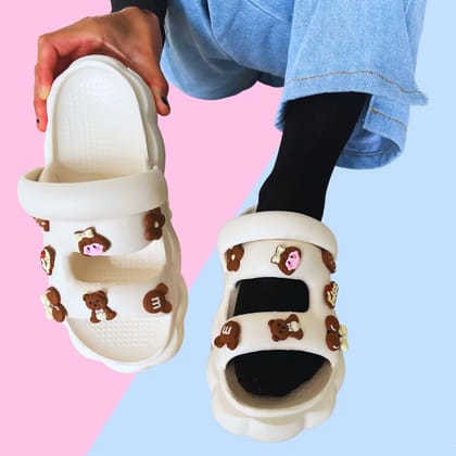 Vanilla Brownie Clogs-39-40