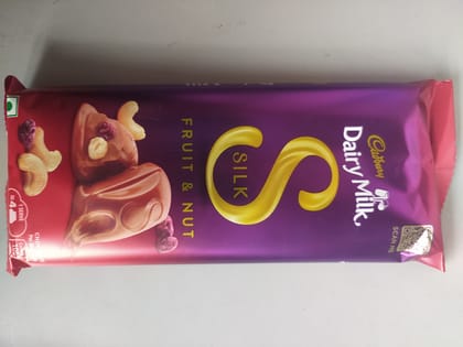 cadbury dairy milk silk fruit & nut