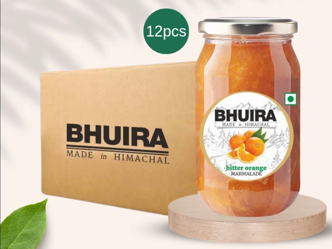 Bhuira Bitter Orange Marmalade - 12 Units - 240 Grams Each