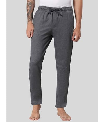 Avoq - Medium Grey Cotton Blend Men's Trackpants ( Pack of 1 )