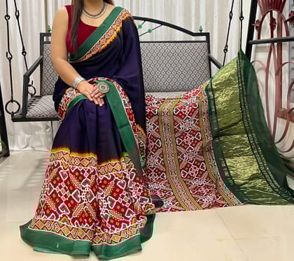 Pattola Print Modal Silk Style 1-Pattola Print