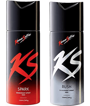 KamaSutra - Deodorant Spray for Unisex 300 ml ( Pack of 2 )