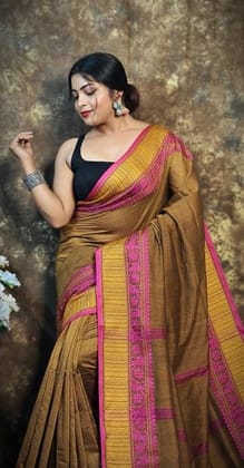 Pure Cotton Handloom Saree
