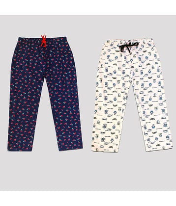Ariel Pack of 2 Girls 100% Cotton Pyjama ( Multi Color )
