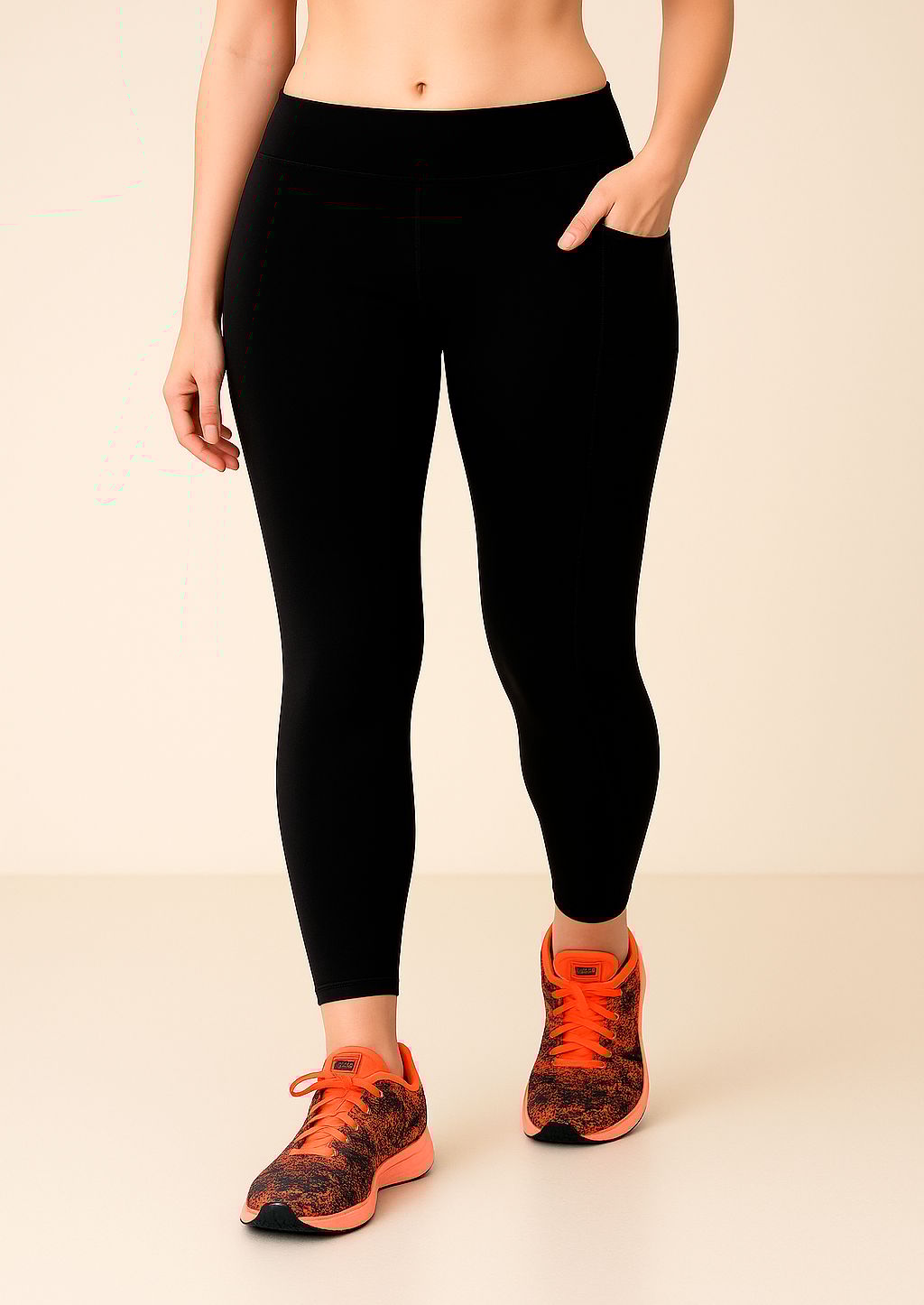 Premium Quality Stretchable Yoga Pants Comfortable Sports Leggings Daily Gym Wear for Girls or Women (Size-XXL)