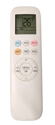 Ehop YKR-T/011E Compatible Remote Control for Amstrad AC AC-230 (Old Remote Must be Exactly Same for it to Work)