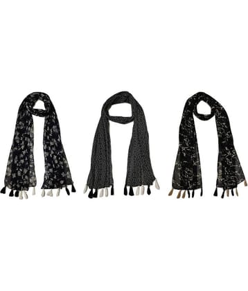 stolevilla Multi Printed Poly Cotton Yarn Stoles