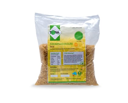 Tona Organic Unpolished Swarna Masoori Rice, 1 Kg