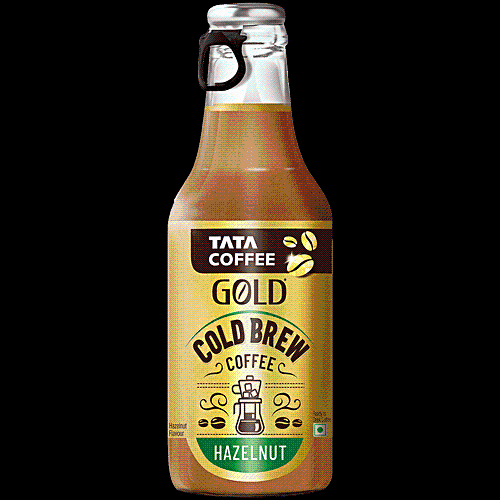 Tata Coffee Gold Cold Brew Coffee Hazelnut - 200ml