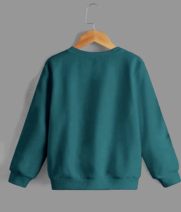 CODEZ Pack of 1 Boys Cotton Blend Sweatshirt ( Green )