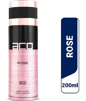 aco perfumes - ROSE Perfumed Body Spray 200ml Perfume Body Spray for Women 200 ml ( Pack of 1 )