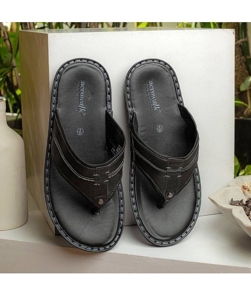 Aerowalk Tan Men's Thong Flip Flop