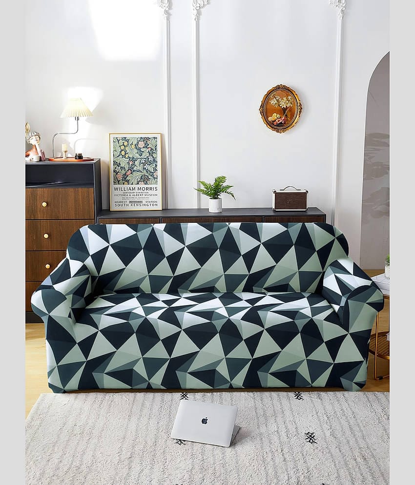 Cortina 3 Seater Polyester Sofa Cover ( Pack of 1 )