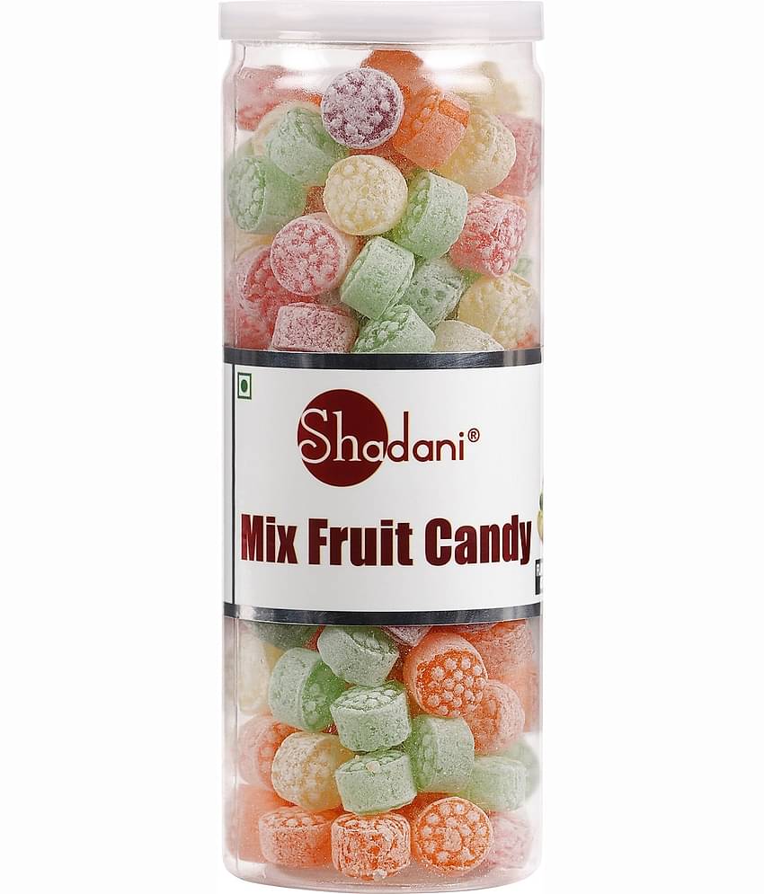Shadani Mix Fruit Flavor Candy Hard Candies 230 gm Pack of 2