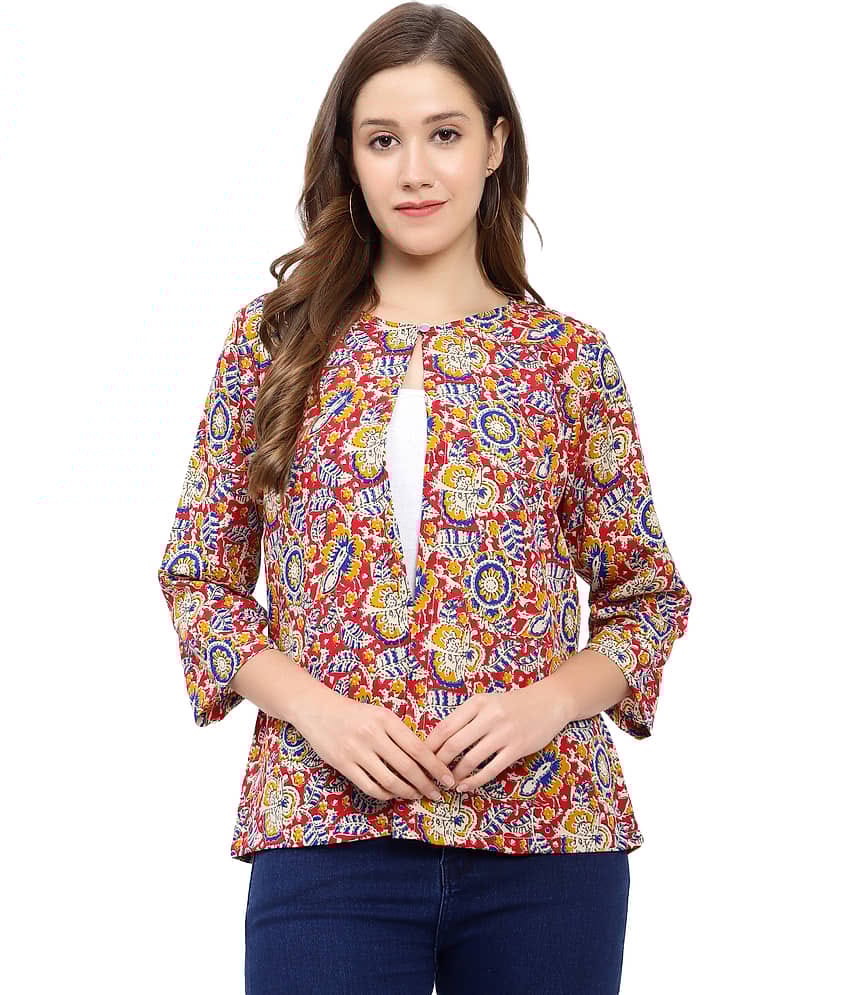 GALWIZ Crepe Shrugs - Blue Single