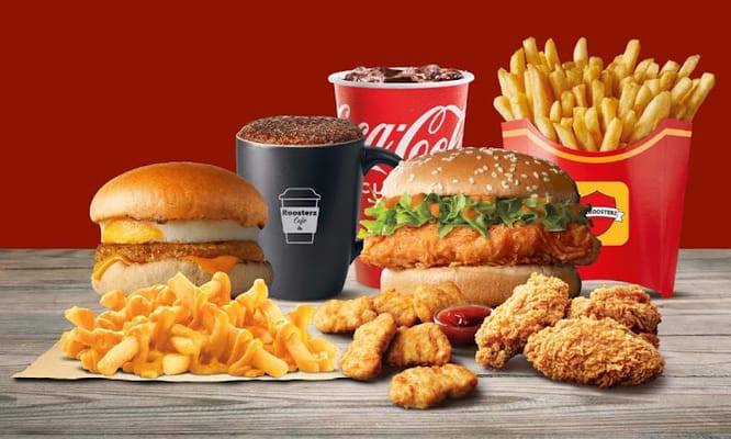 Roosters Burger