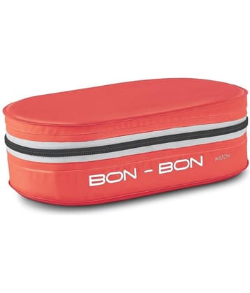 MILTON New Bon Bon Lunch Box with 2 Leak-Proof containers 280 ml Each Red
