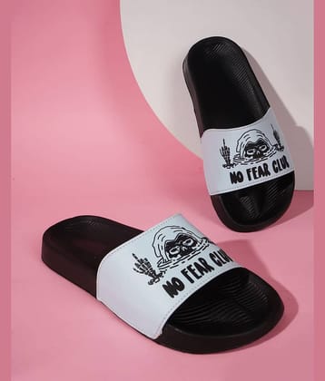 PERY PAO Blue Men's Slide Flip Flop