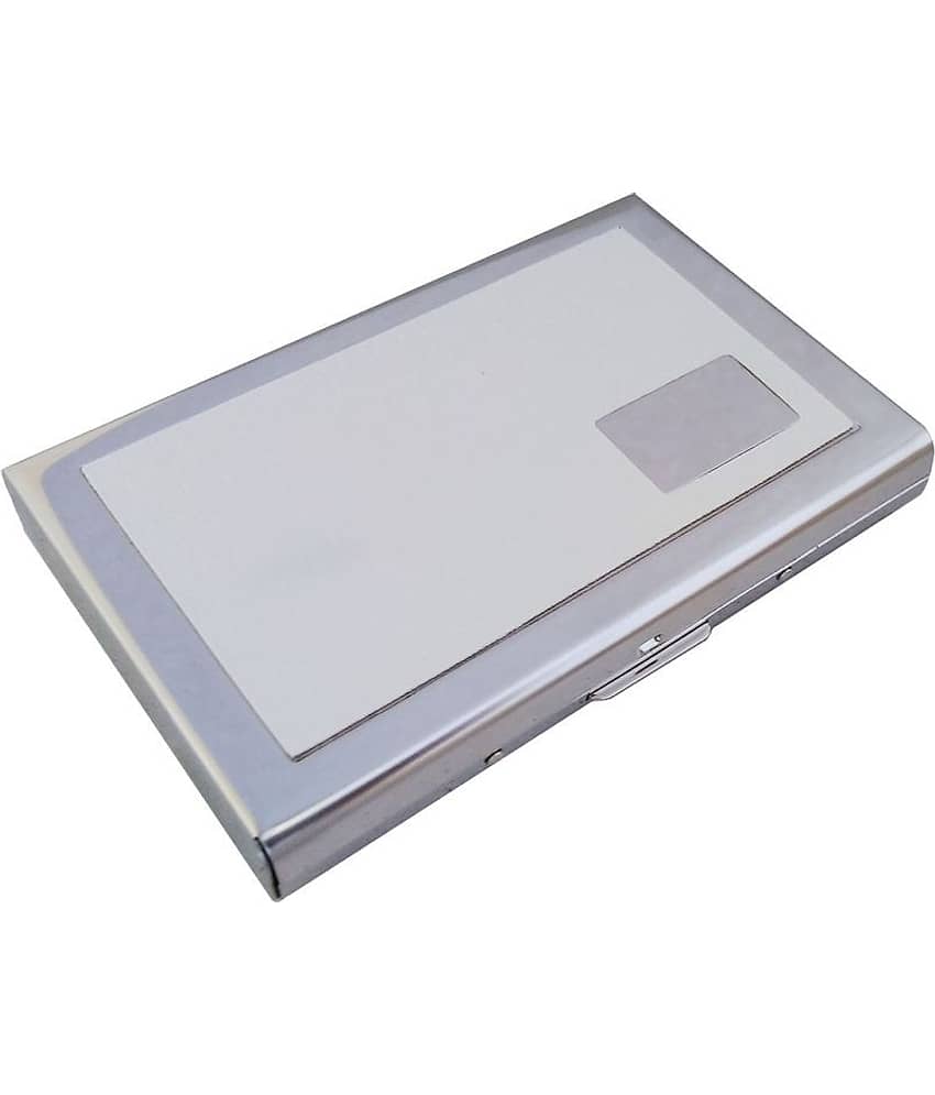 AmtiQ High Quality Sythetic Leather White ATM Card Holder