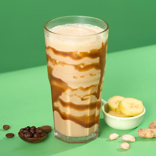 Peanut Butter Banana Frappe