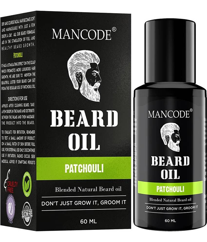 Mancode Patchouli Beard Oil 60 ml Pack of 1