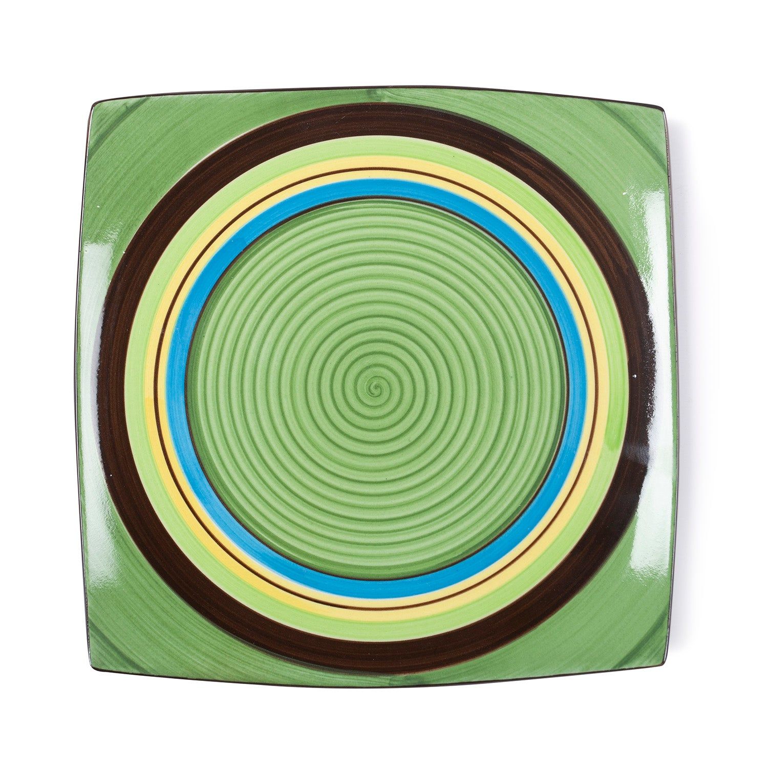 Hand Painted Ceramic Plate - 10"