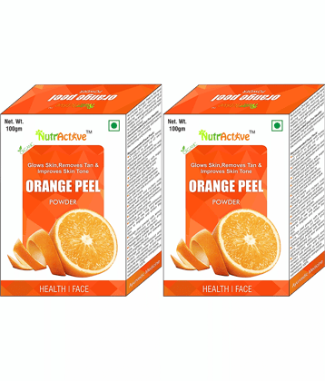 Nutractive Orange Peel Powder 100 Gm Pack of 2