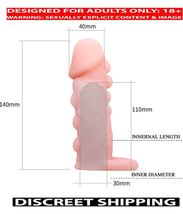 5.51 Inch Brave Man Extended Reusable Sleeve