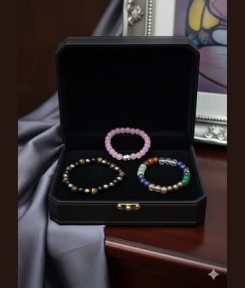 Abrexo Multicolor Charm Bracelet ( Pack of 3 )